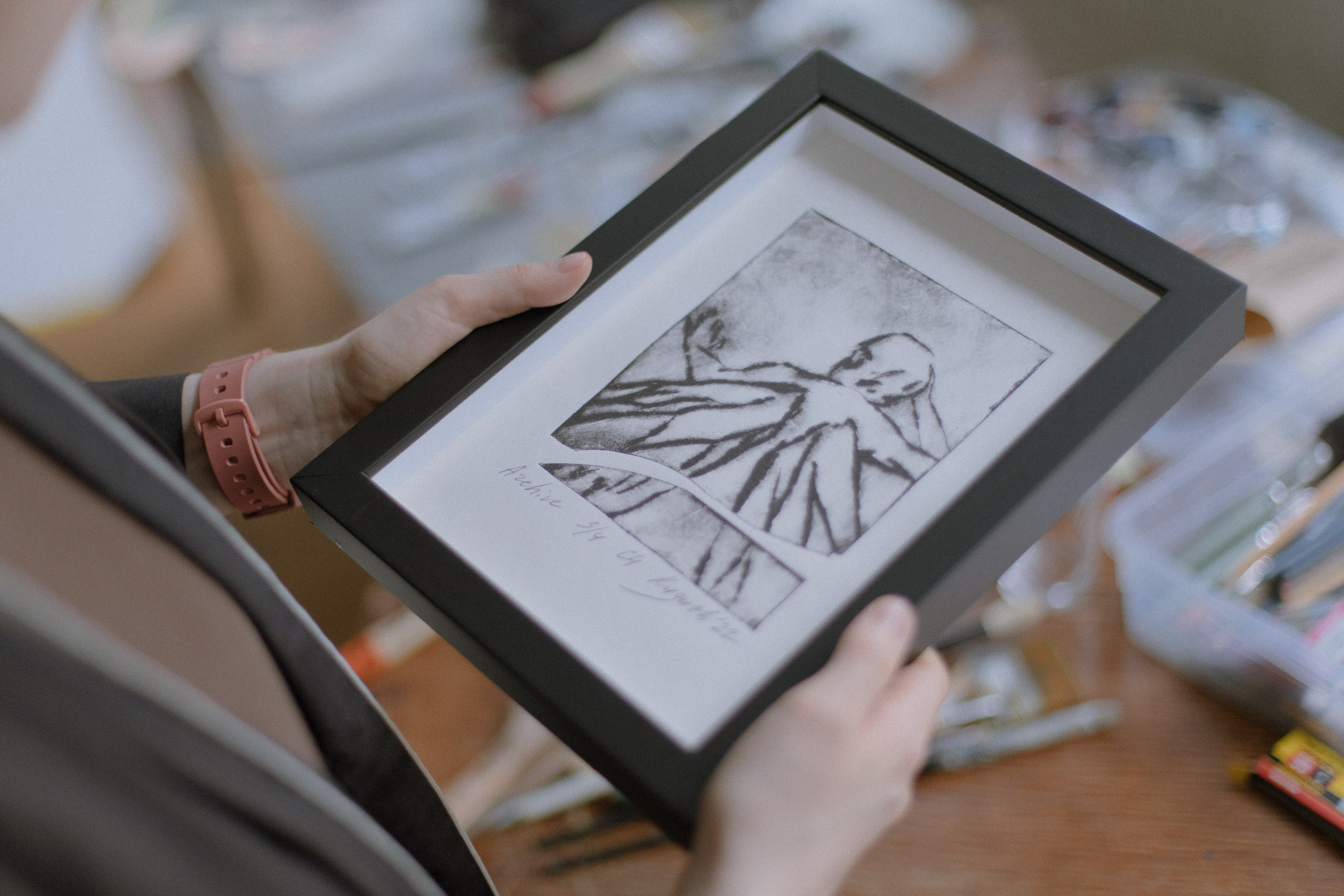 Studio visit. Alina Kugush