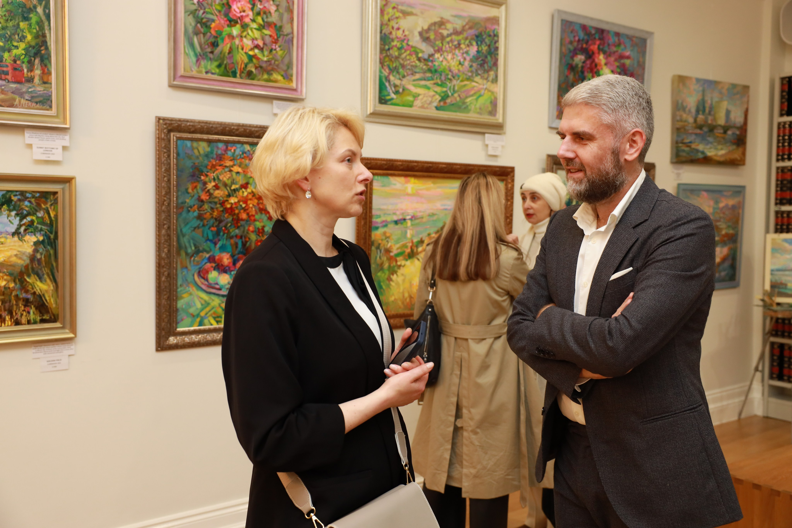 Exhibition of Ukrainian artists. Andriy Nekrasov artist