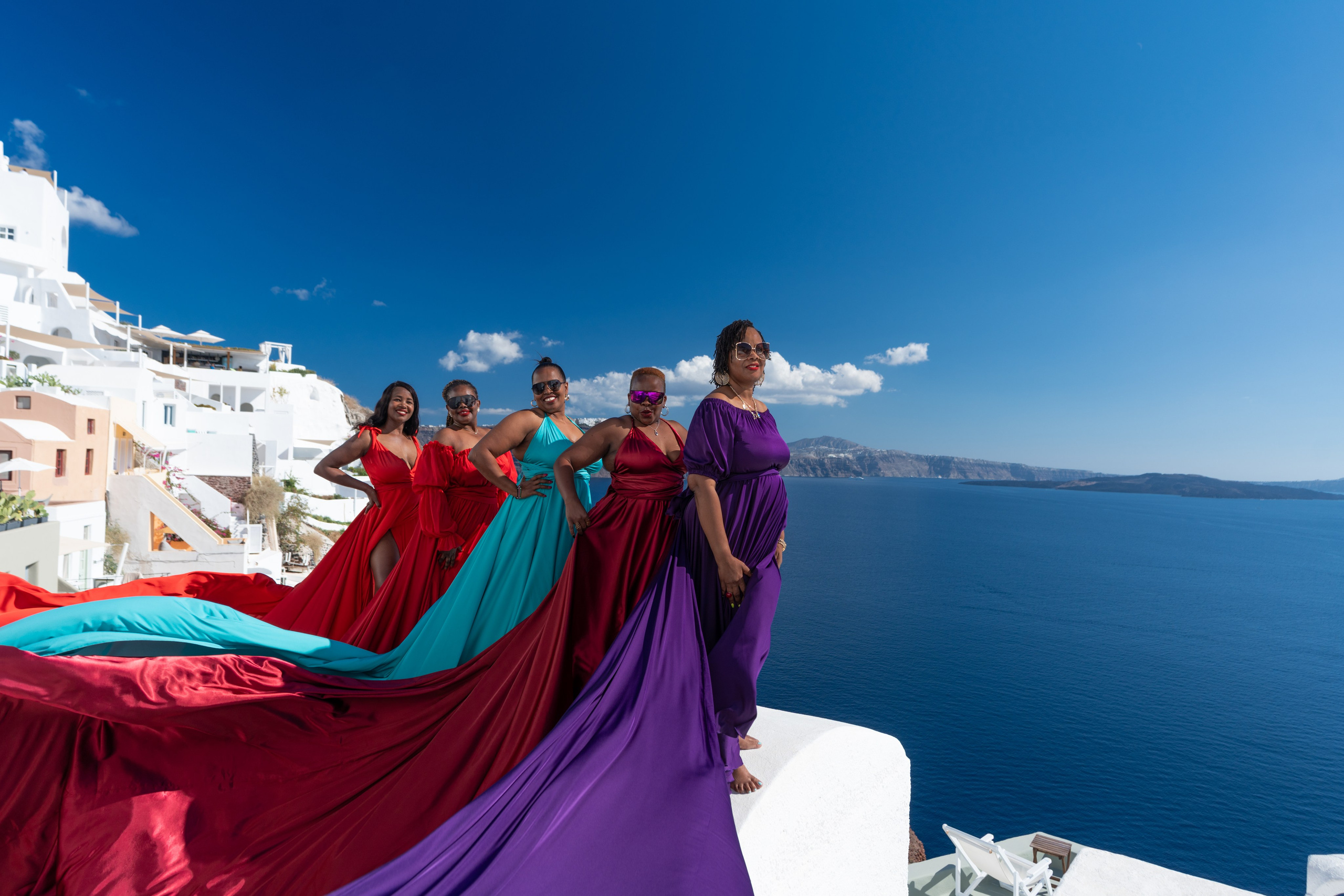 Book. Photographer in Santorini SokoLOVE Alex| Flying Dress Santorini