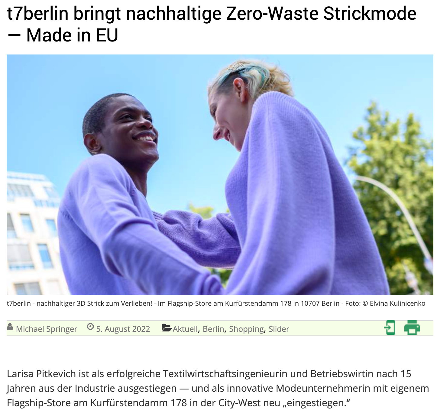 Portrait Photographer in Berlin | Elvina Kulinicenko