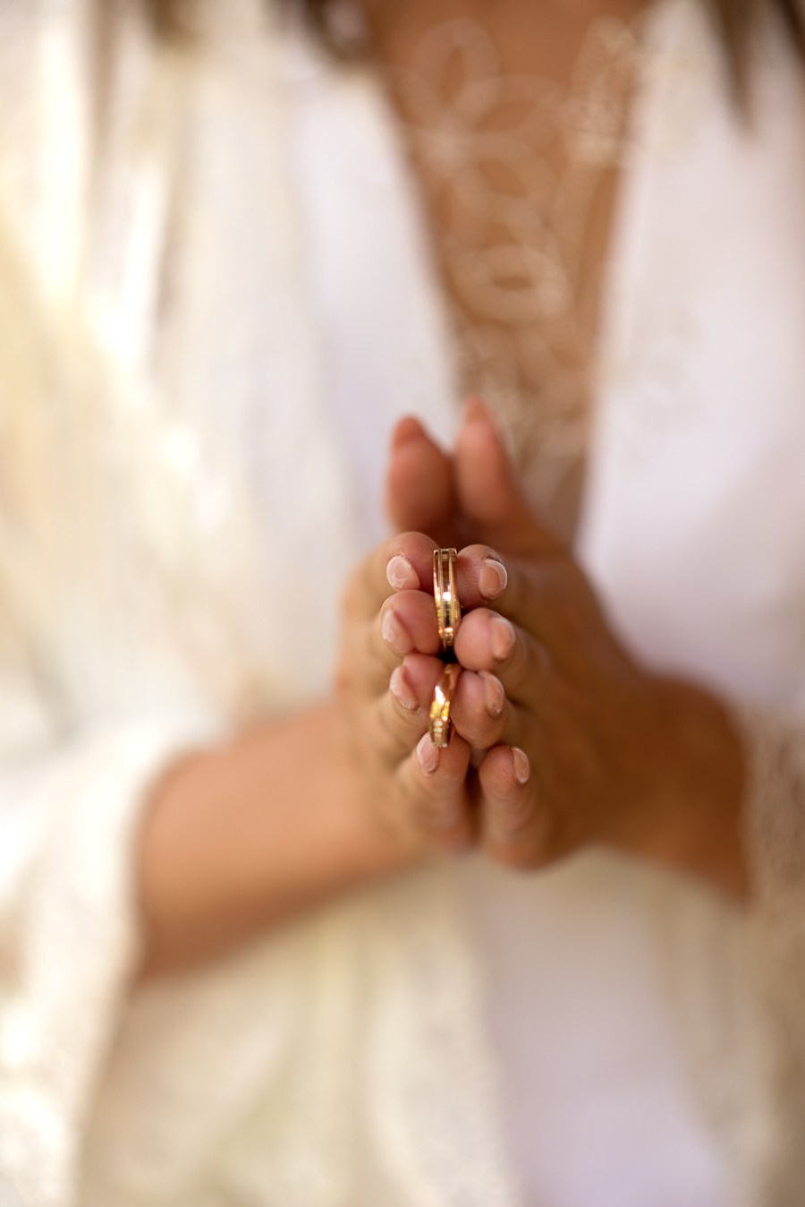 Portraits de mariés sur un yacht à Cannes