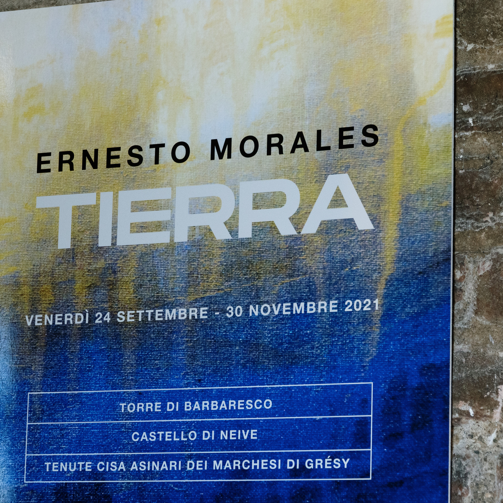 TIERRA — Exhibit visual identity. Aura Studio / co-design space
