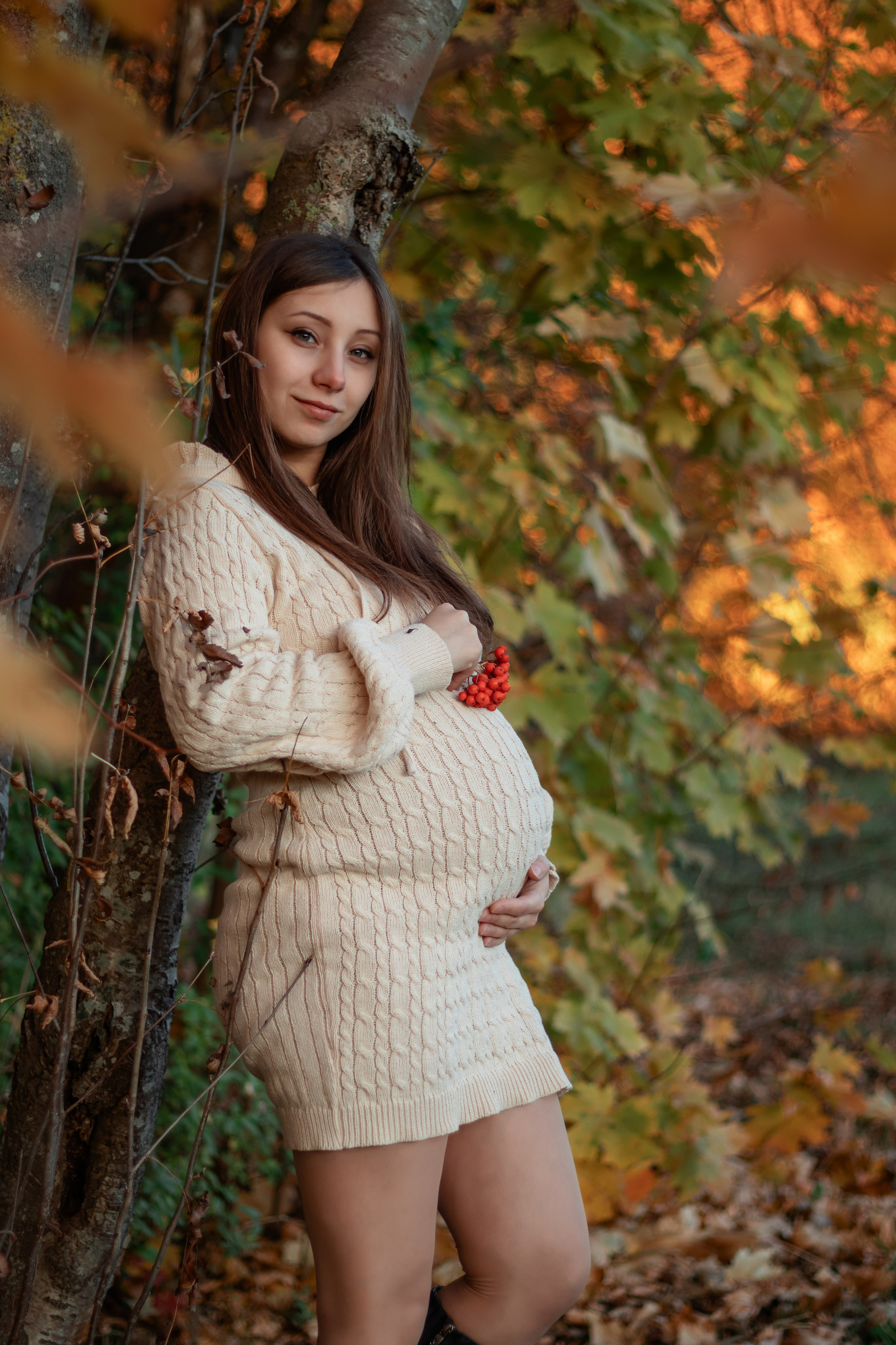 Grūtniecības fotosesija. Portretu fotogrāfs Daugavpilī Olga Antonova