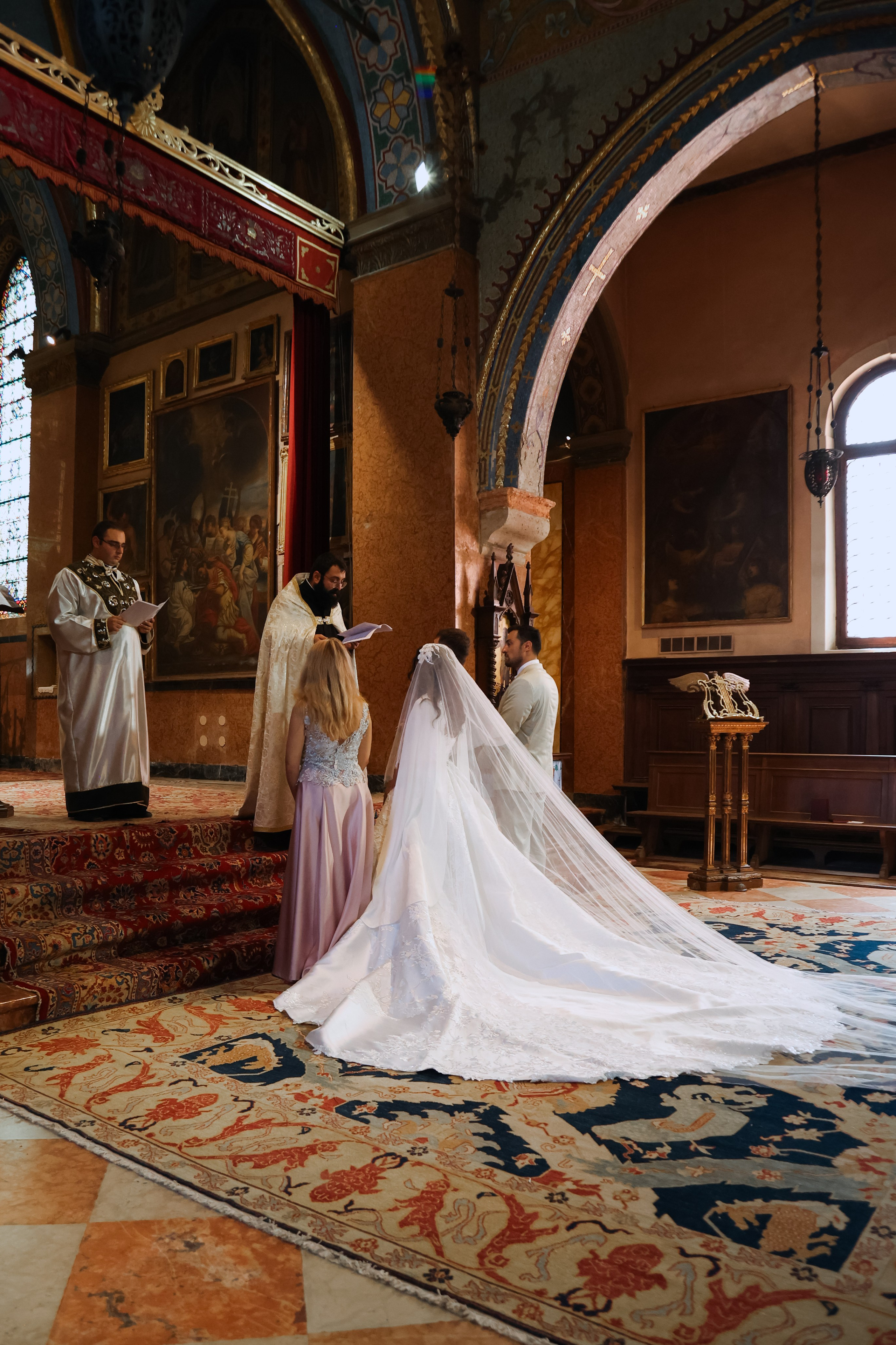 Armenian wedding in Venice at San Lazzaro degli Armen