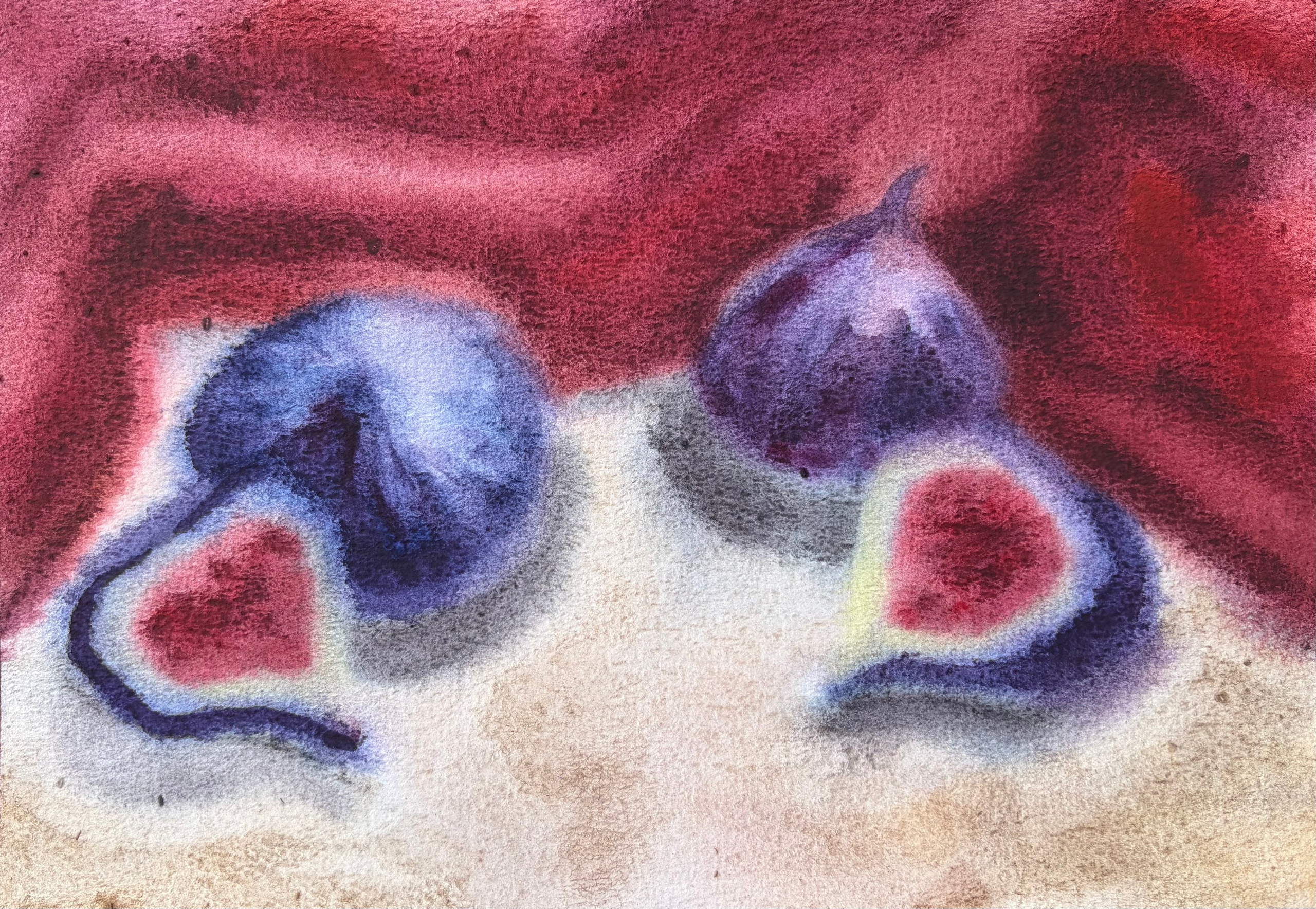 Aquarelle. Artiste Marina Semenova