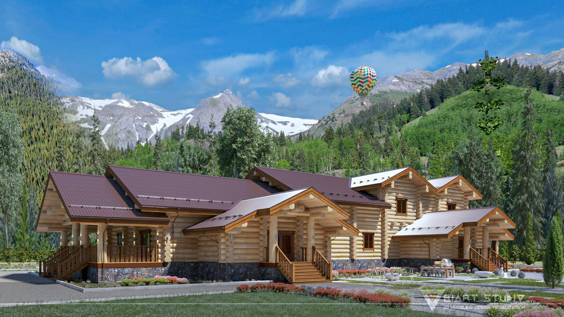 Архитектурная визуализация. Дизайн и визуализация