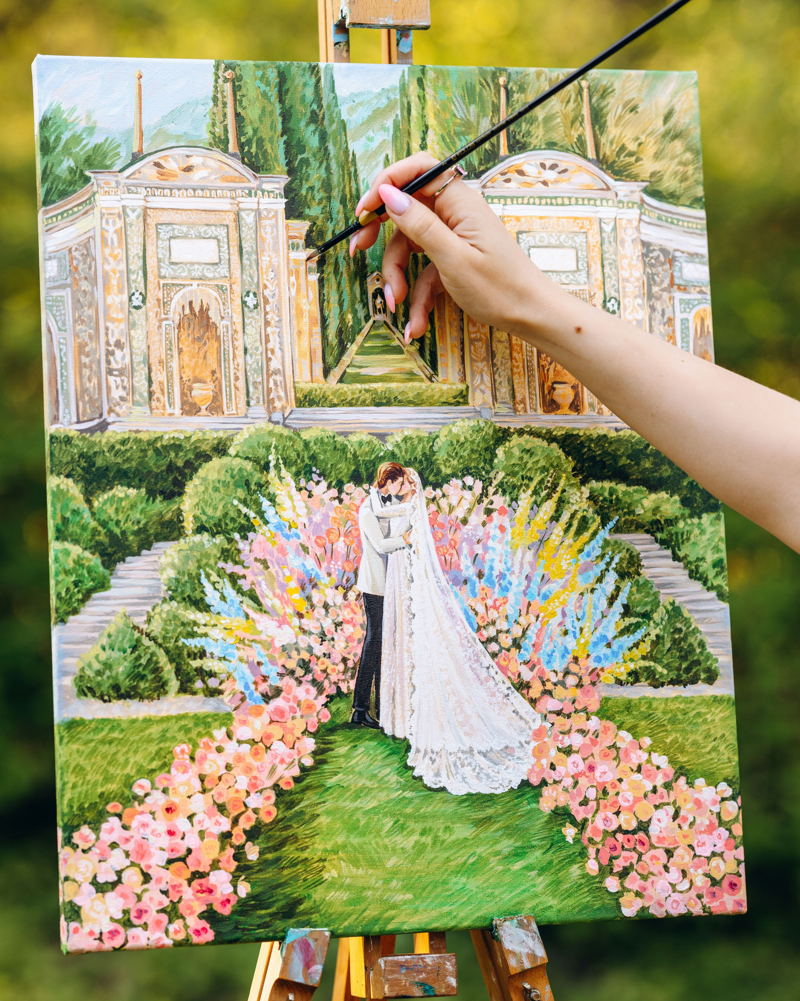 Сeremonial Painting. InnaIllustrator