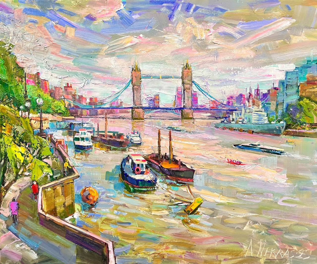 London. Andriy Nekrasov artist