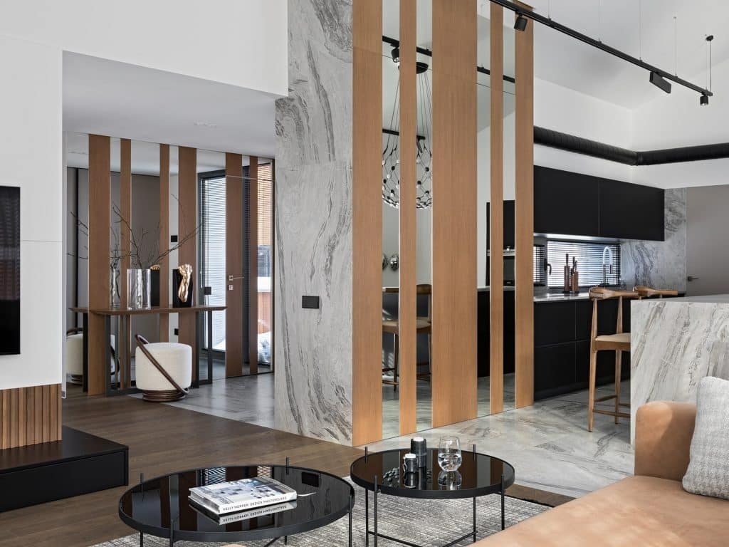 MODERN HOUSE. Interior Design & 3D Rendering | Alena Bulataya Design Buro