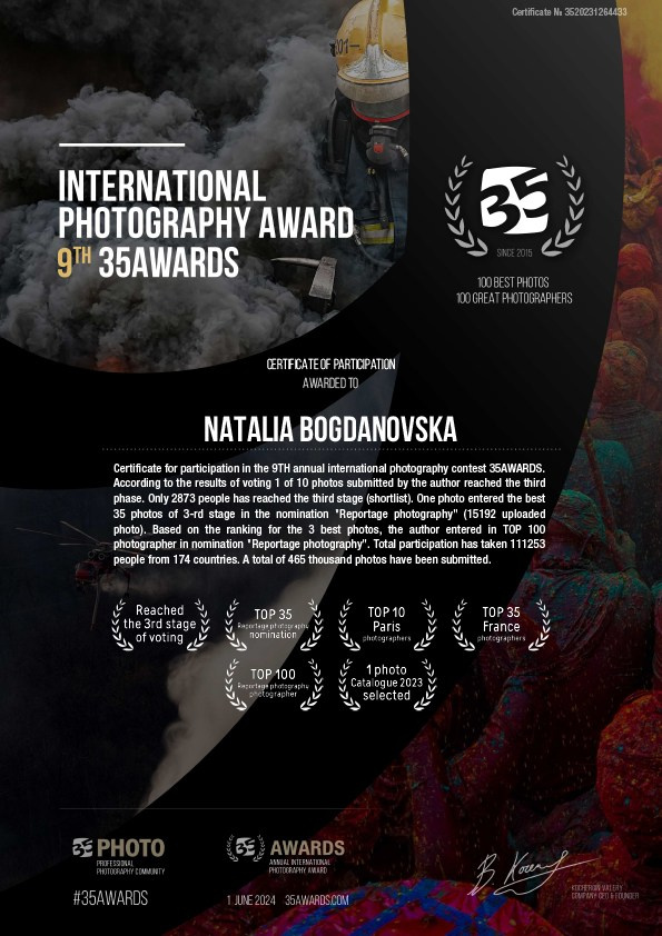 Natalia Bogdanovska. Films et photographie corporate en France