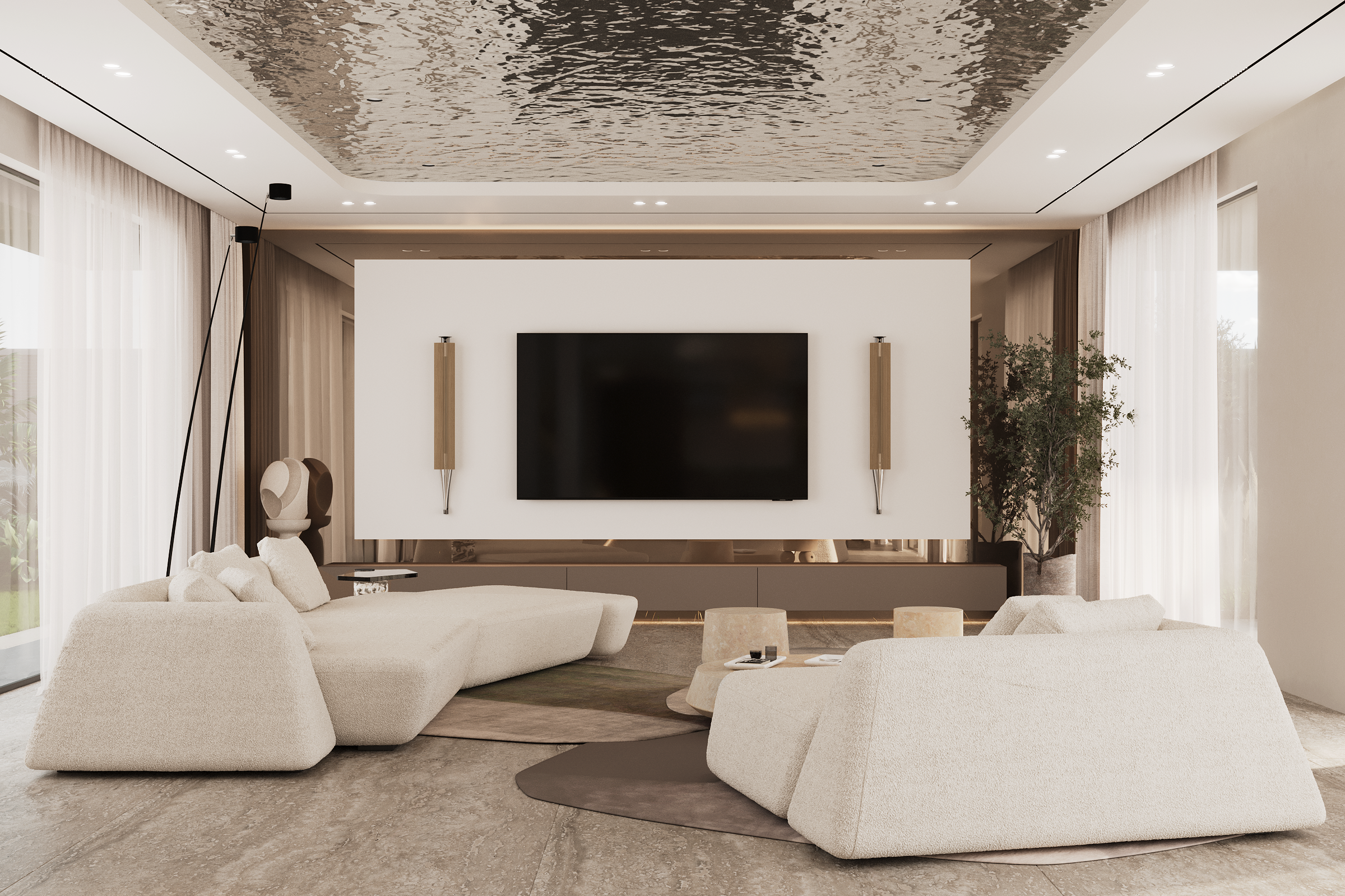 WHITE VILLA IN DUBAI