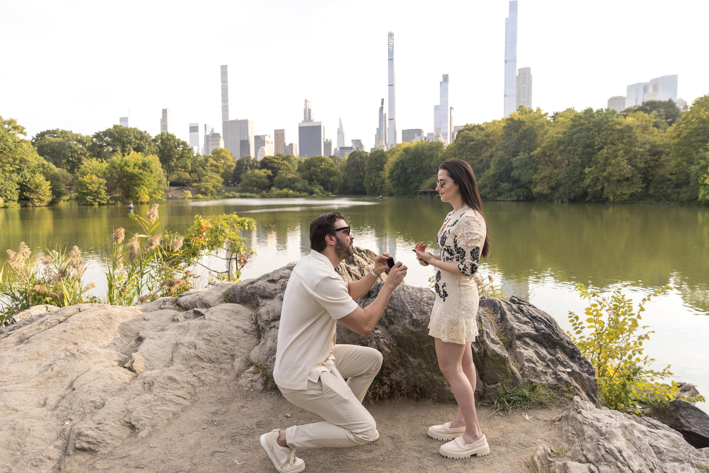 Melhores cenários do Central Park para Pedidos de Casamento