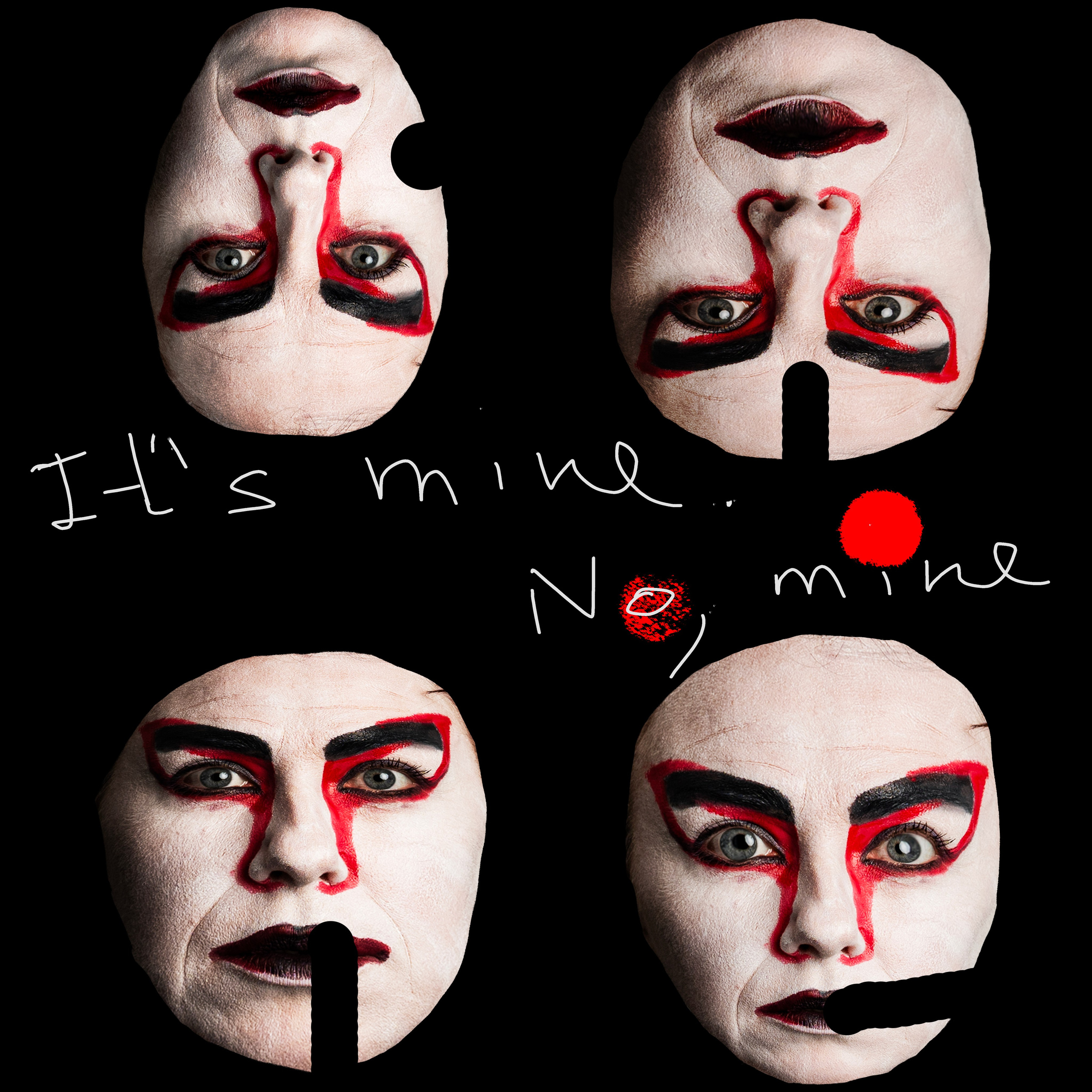 Black-Red-White Works (in progress). Ekaterina Tsurkina-Appina Photography Canada