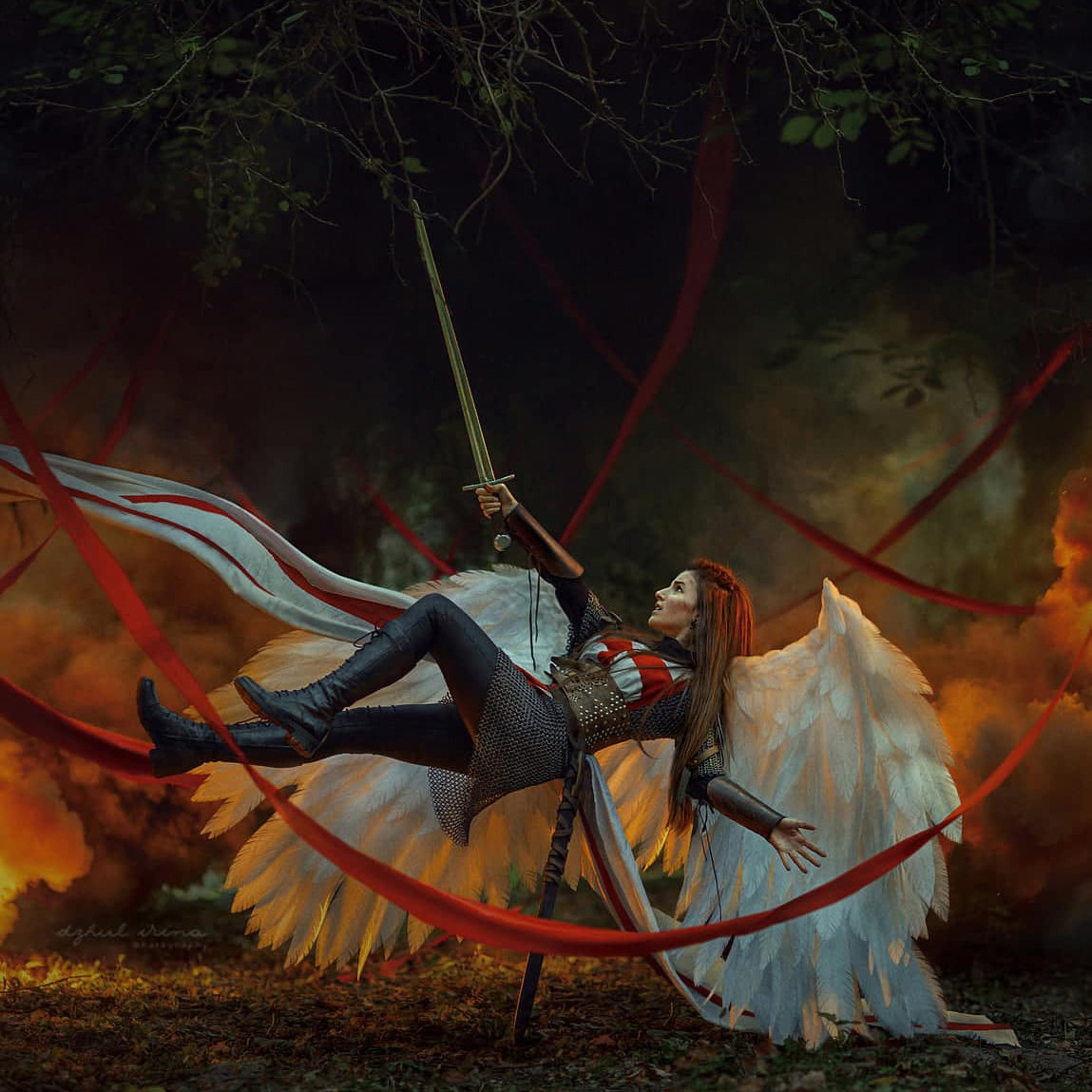 HEROES. Art photographer in Amsterdam, the Netherlands Irina Dzhul