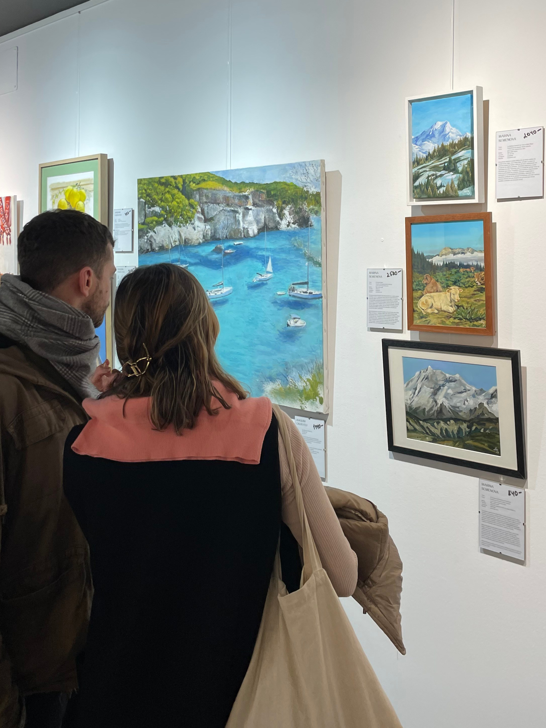 Contemporary Art Exhibition, Buat Art Gallery, Barcelona. Marina Semenova