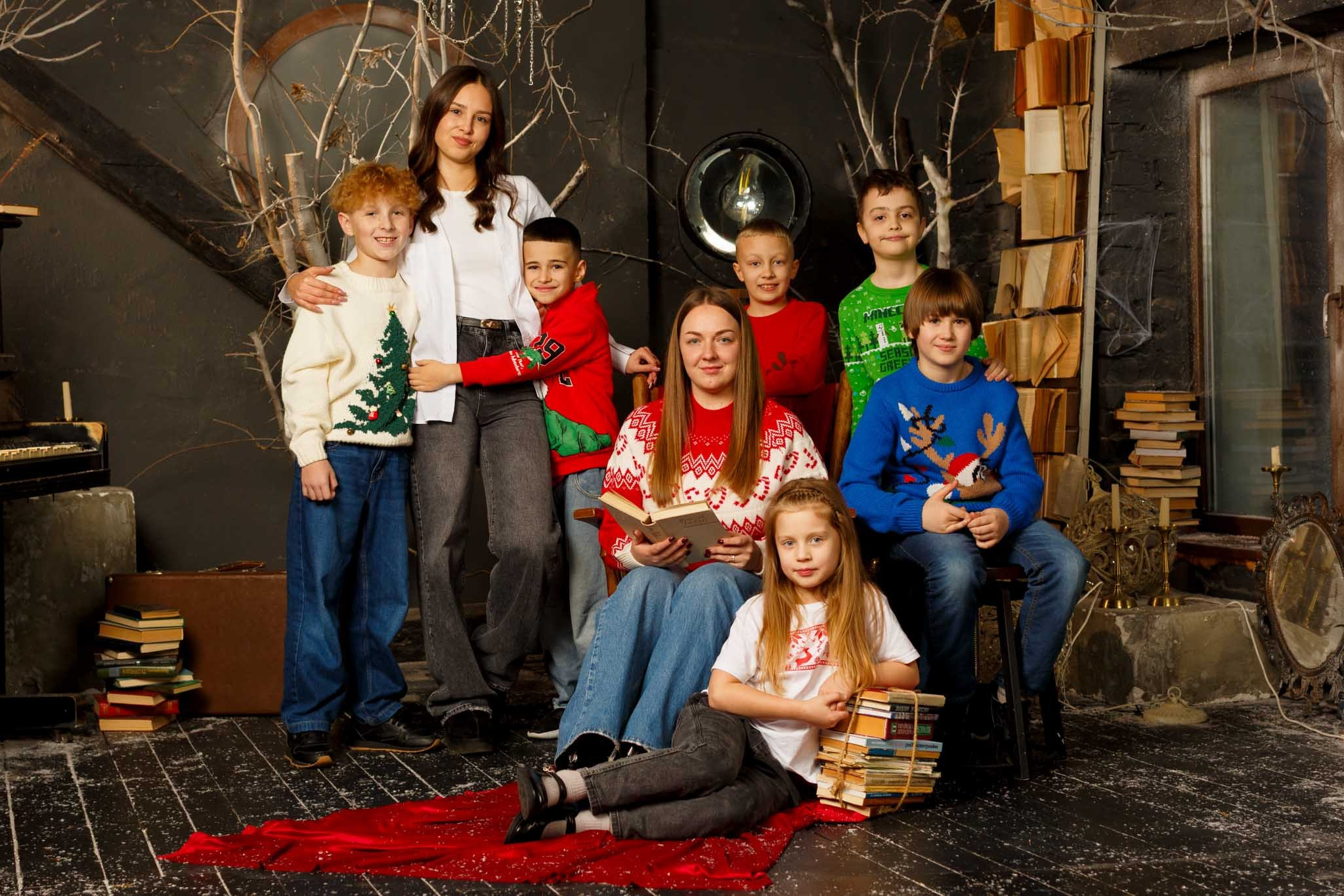 Новорічна фотосесія для школи Магістра