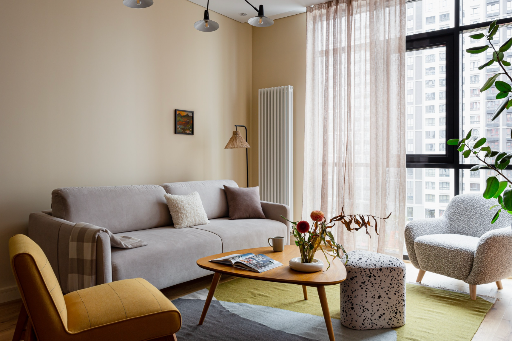 Дизайн-проект современный квартири в минималистическом стиле