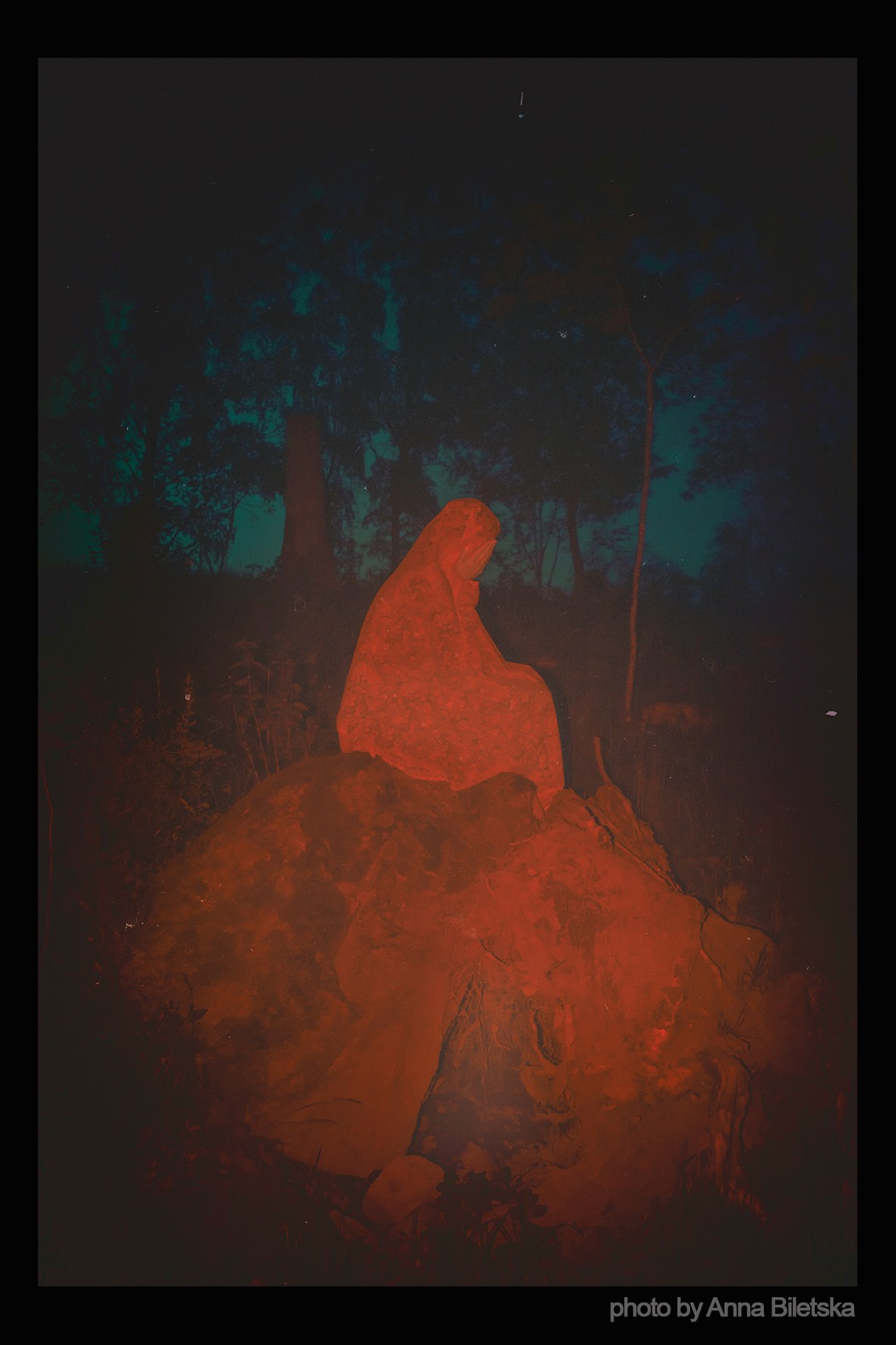 Curation. Artist photographer Anna Biletska