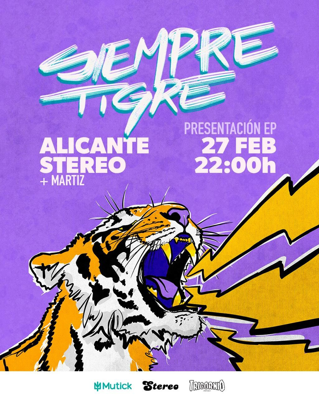 Siempre Tigre publican su EP debut y se preparan para un gran concierto en Alicante | FOTKAI