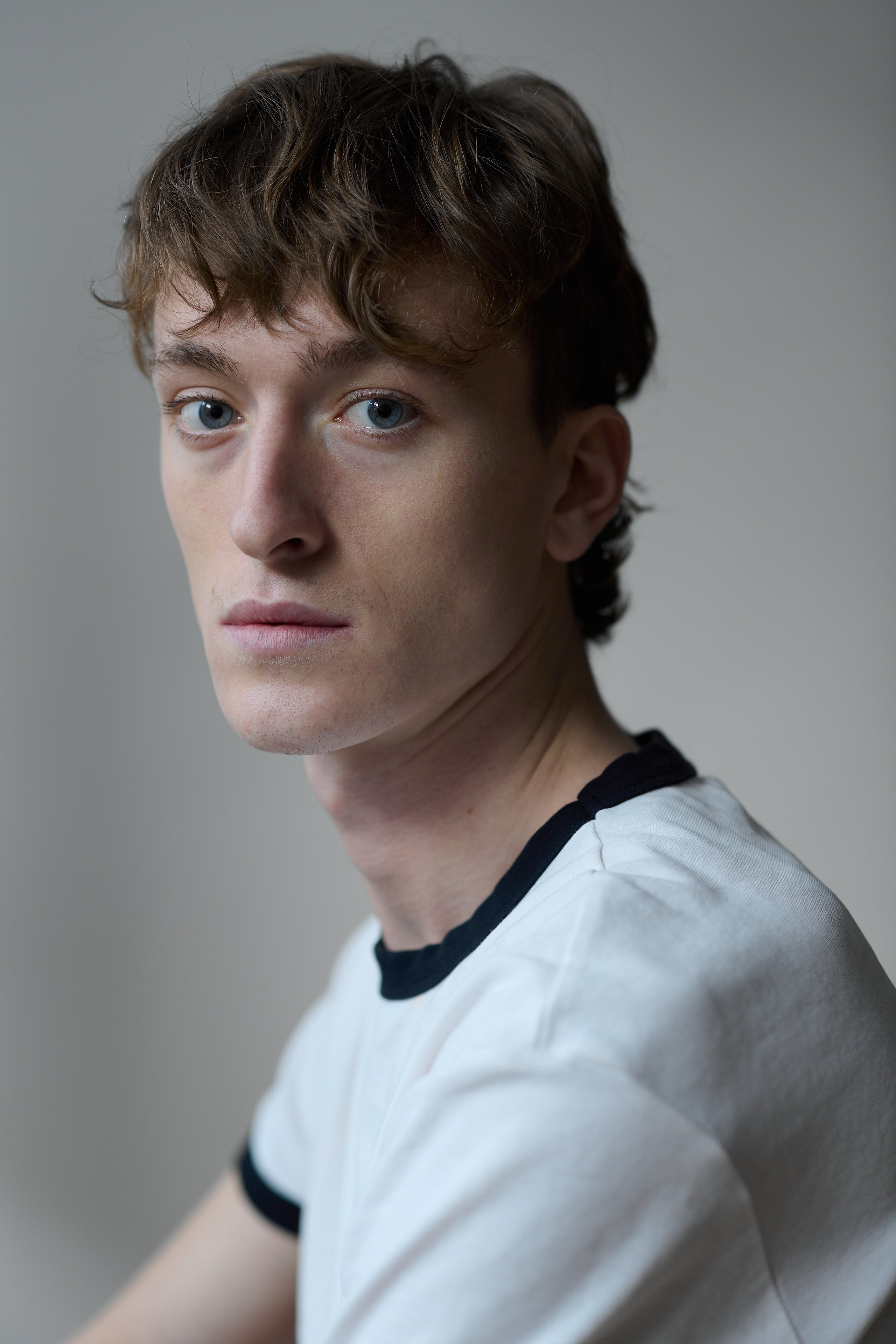 Portrait created during my portrait workshop in Amsterdam. Male model by photographer Victoria Ushkanova, based in Brussels