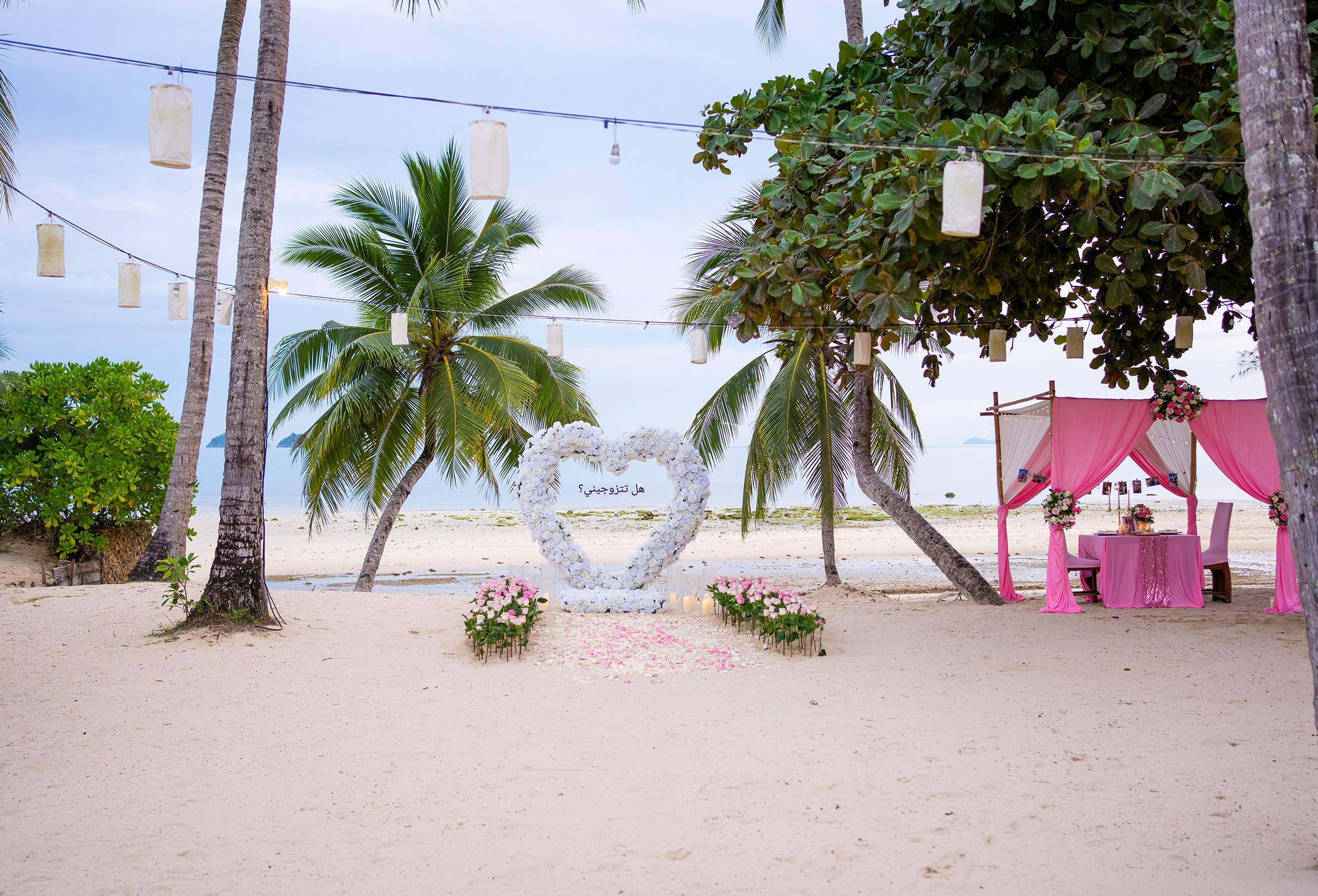 Packages. Romantic proposal on Koh Samui, Thailand