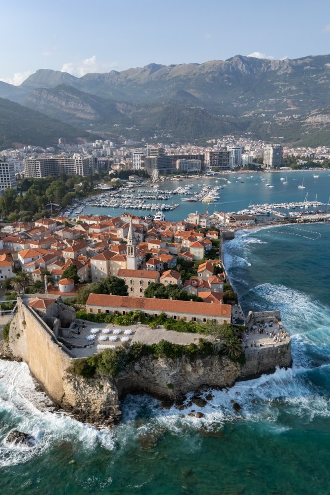 Budva Citadel Wedding: Seaside Fortress in the Old Town