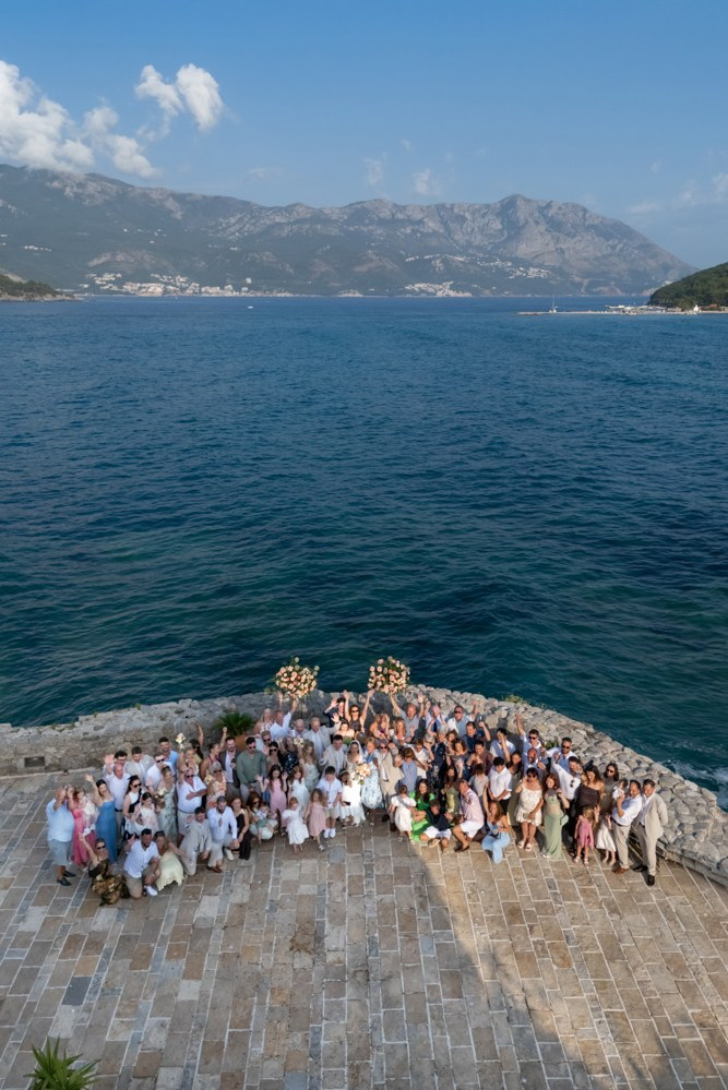 Budva Citadel Wedding: Seaside Fortress in the Old Town