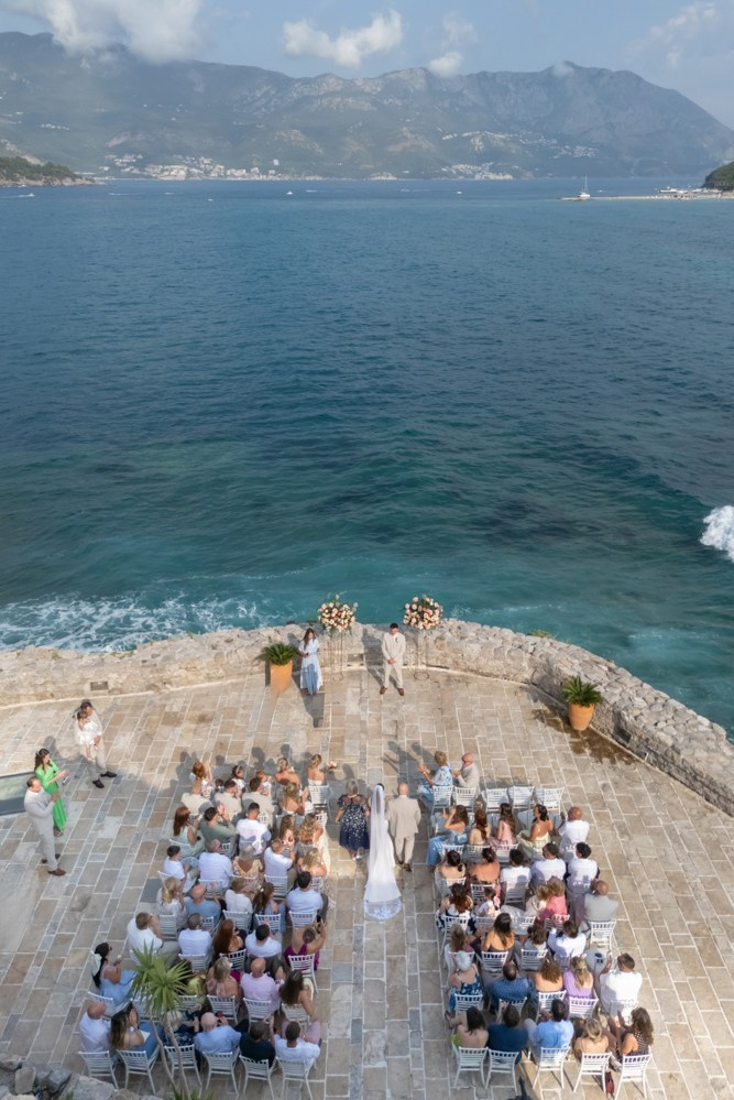 Budva Citadel Wedding: Seaside Fortress in the Old Town