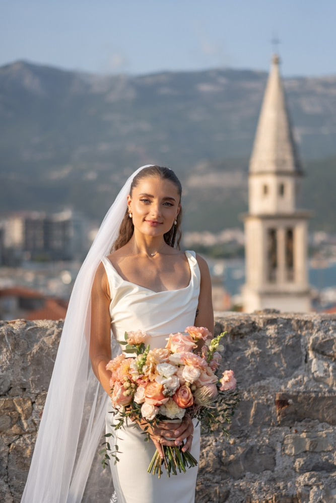 Budva Citadel Wedding: Seaside Fortress in the Old Town