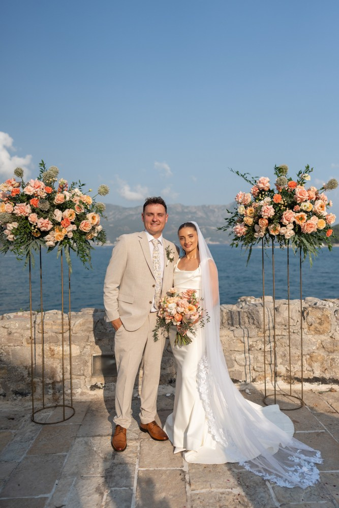Budva Citadel Wedding: Seaside Fortress in the Old Town