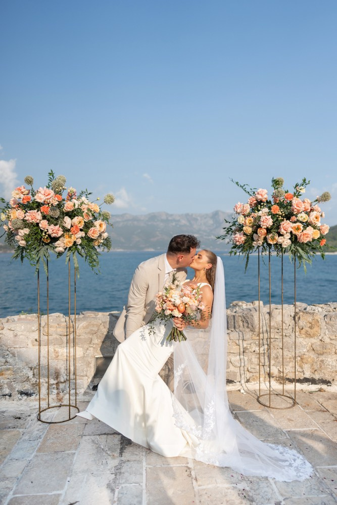 Budva Citadel Wedding: Seaside Fortress in the Old Town