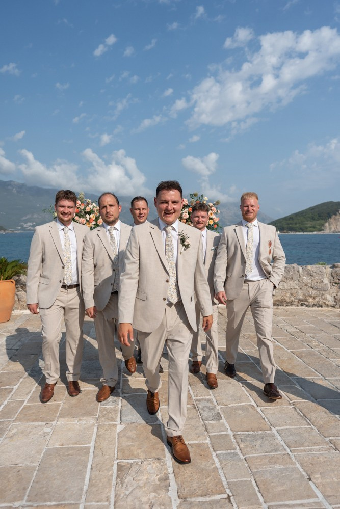Budva Citadel Wedding: Seaside Fortress in the Old Town