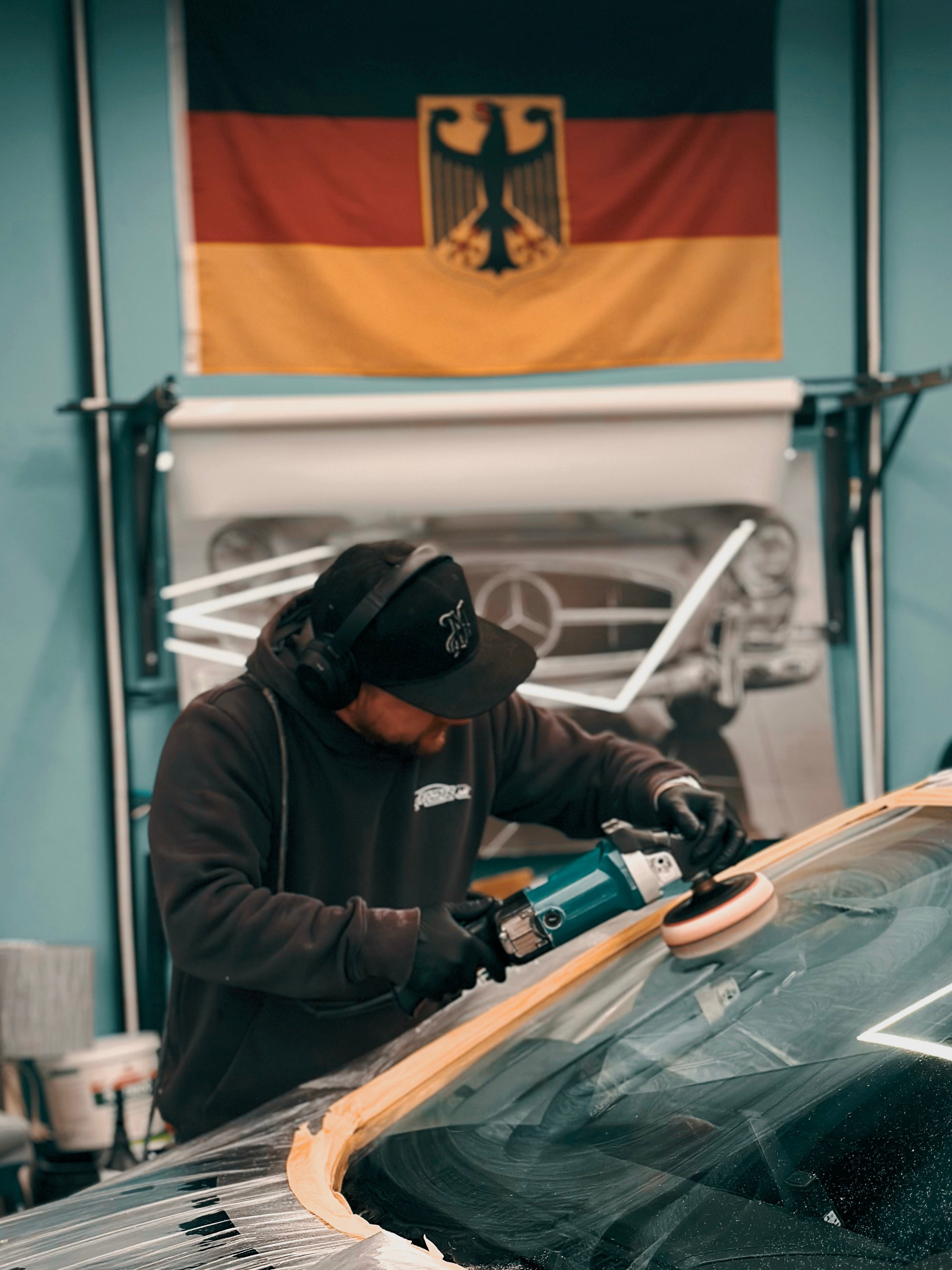 Полировка стекла и царапин Кишинёв. Мастер Детейлинга / Автосервис / Ремонт Кузова PDR / Кишинёв