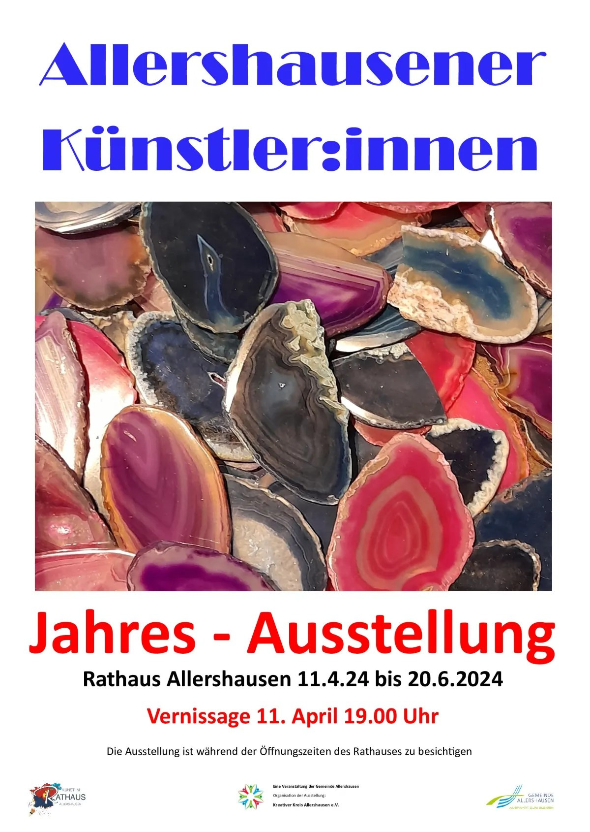 Jahresausstellung Rathaus Allershausen 2024 · Abstrakte und zeitgenössische Kunst von Daniel Beulecke in Allershausen