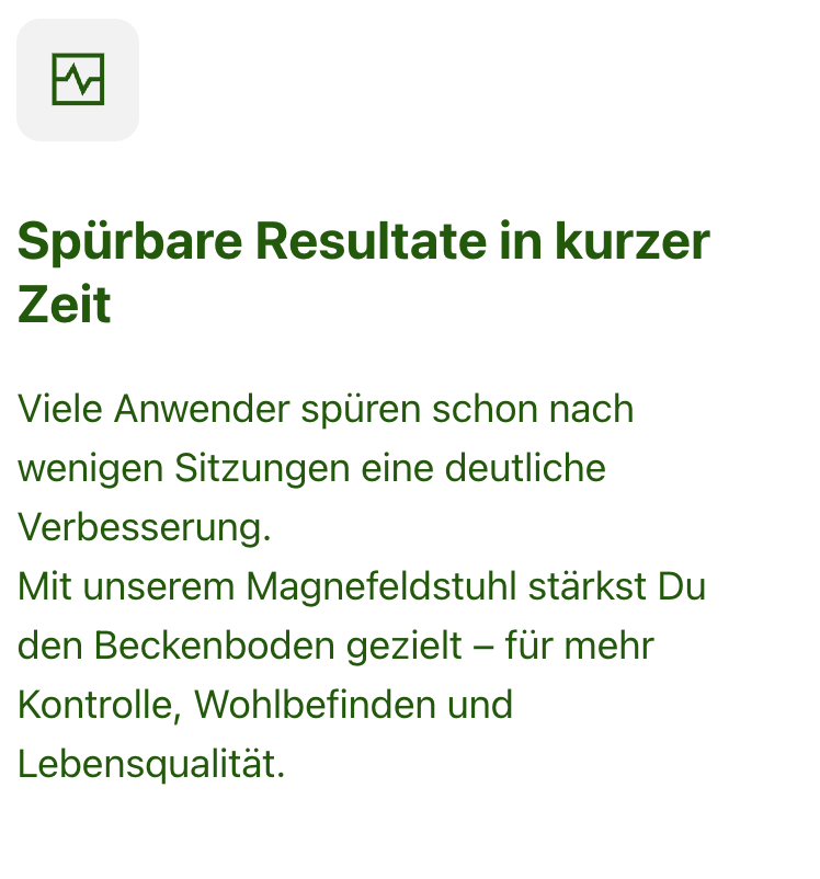 Für Männer. Gesundheitszentrum Lena Nozar — PowerChair Behandlung in Werne & NRW