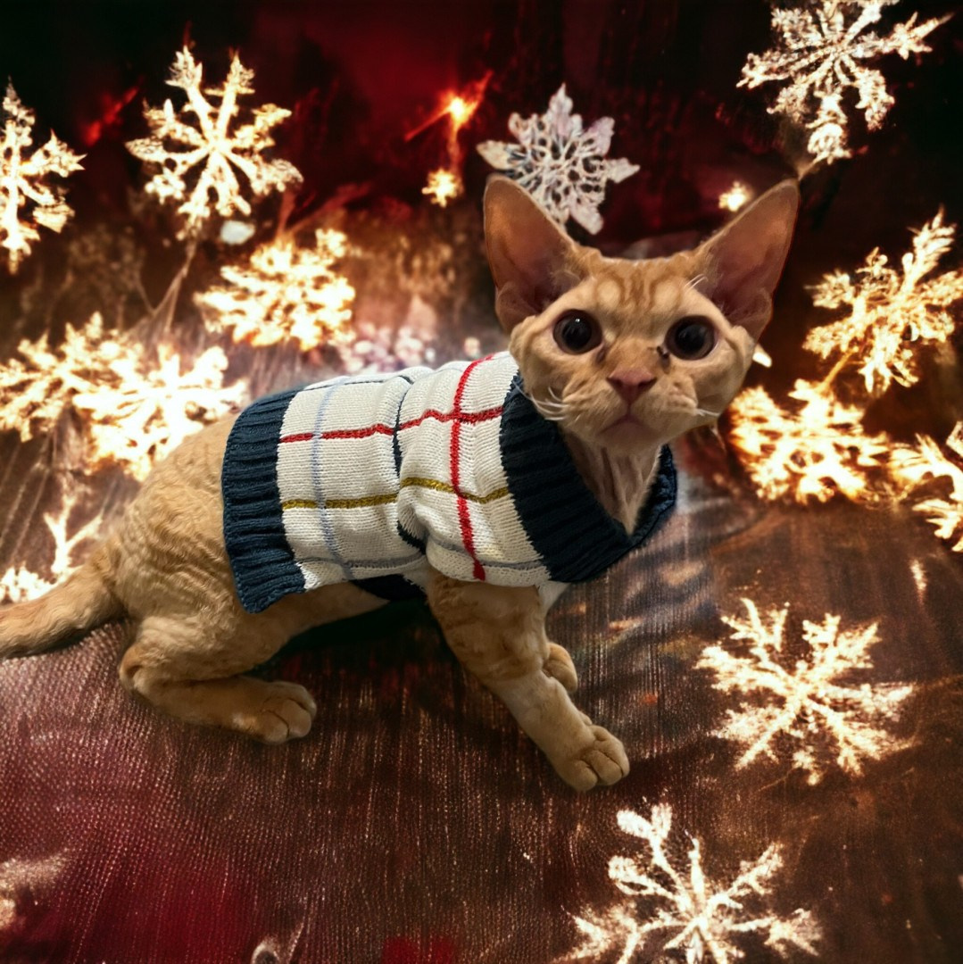 Herbert, Boy, born on 02.01.23, SOLD. Devon Rex Pixie Cattery