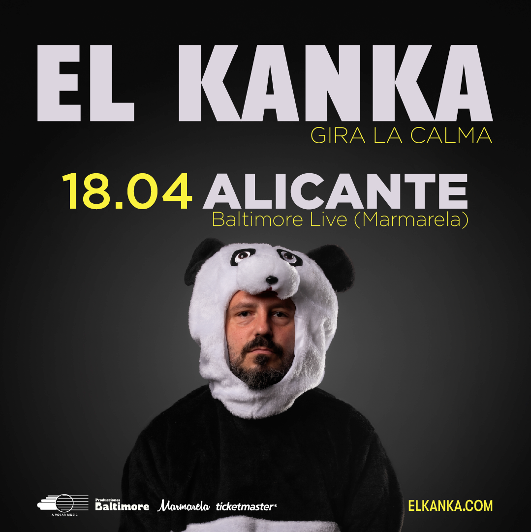 El Kanka — Concierto en Alicante 2026: La Calma Tour en la sala Marmarela | FOTKAI