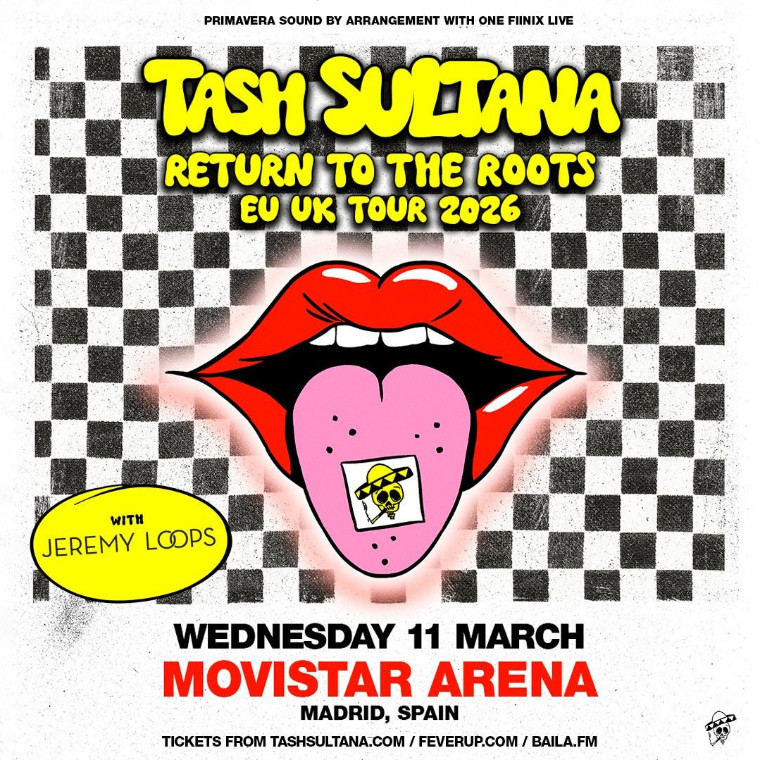 Tash Sultana в Мадриде: уникальный концерт в Movistar Arena — возвращение к корням | FOTKAI