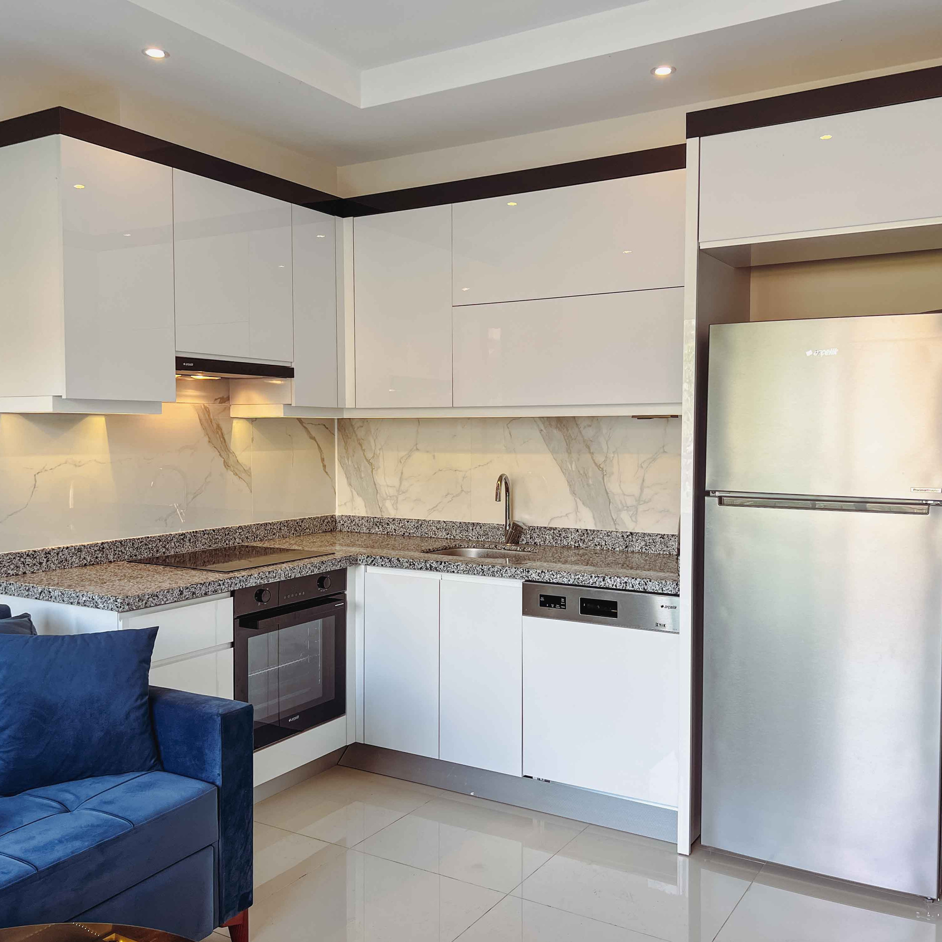Id 007. Алания / Махмутлар 1+1 | 115.000 Евро. VashHome | Недвижимость в Турции
