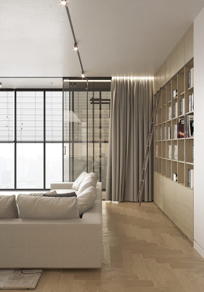 NUDE COLOR INTERIOR. Interior Design & 3D Rendering | Alena Bulataya Design Buro