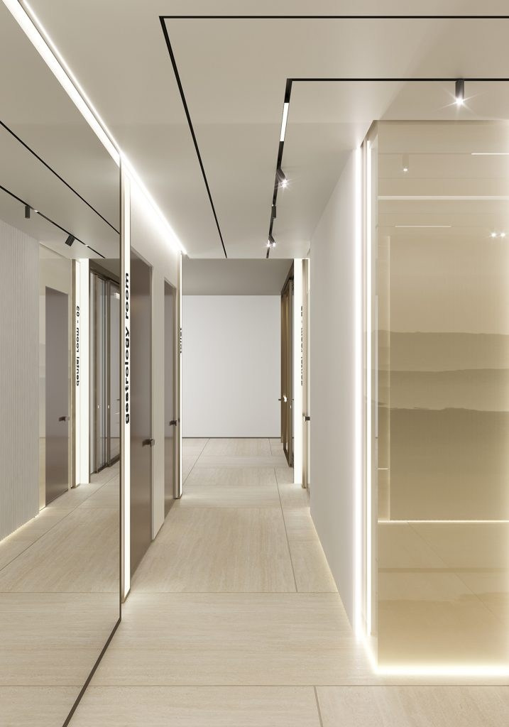 ELEMENTAL DAY SURGICAL CENTRE IN DUBAI. Interior Design & 3D Rendering | Alena Bulataya Design Buro