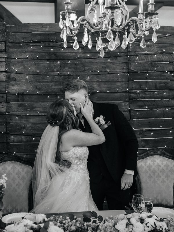 Romantic wedding moment in Stratford - candid photography by Storytellers Films