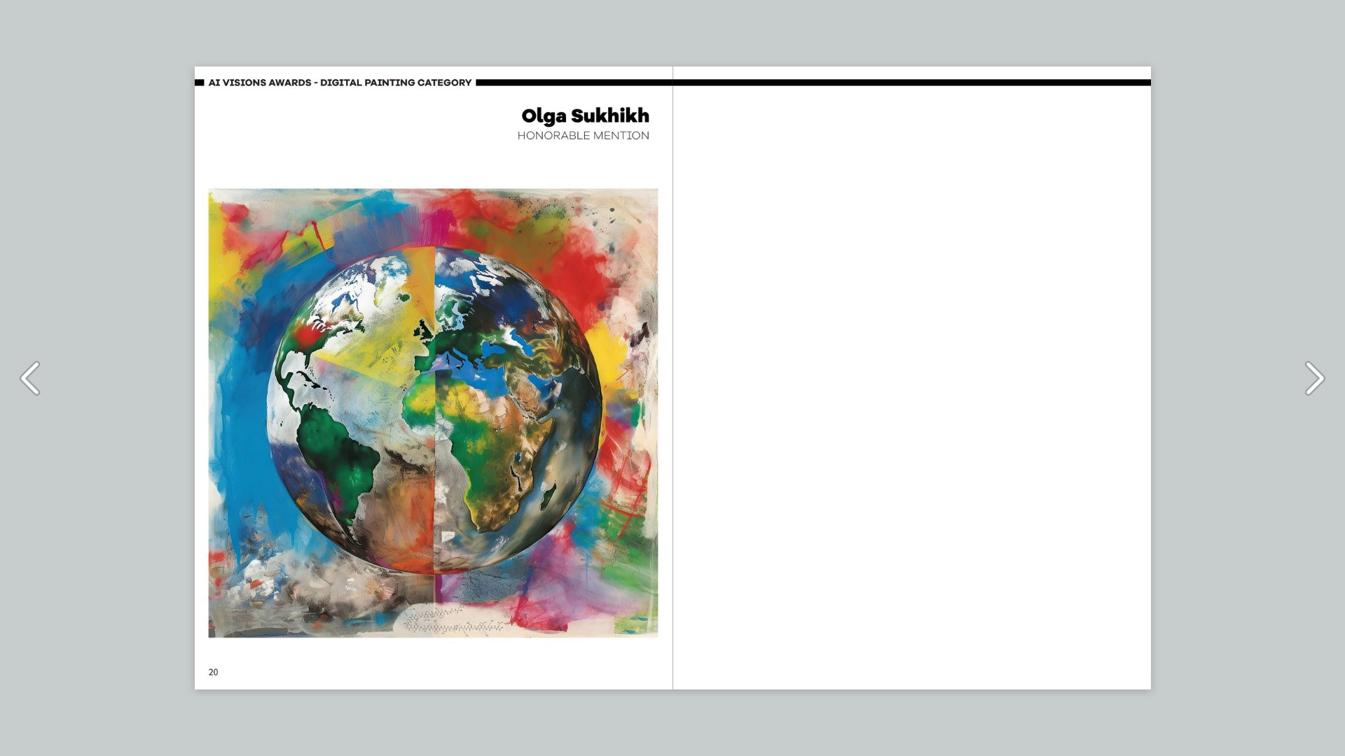 AI Vision Awards 2024. Lolly Shine. Contemporary digital artist