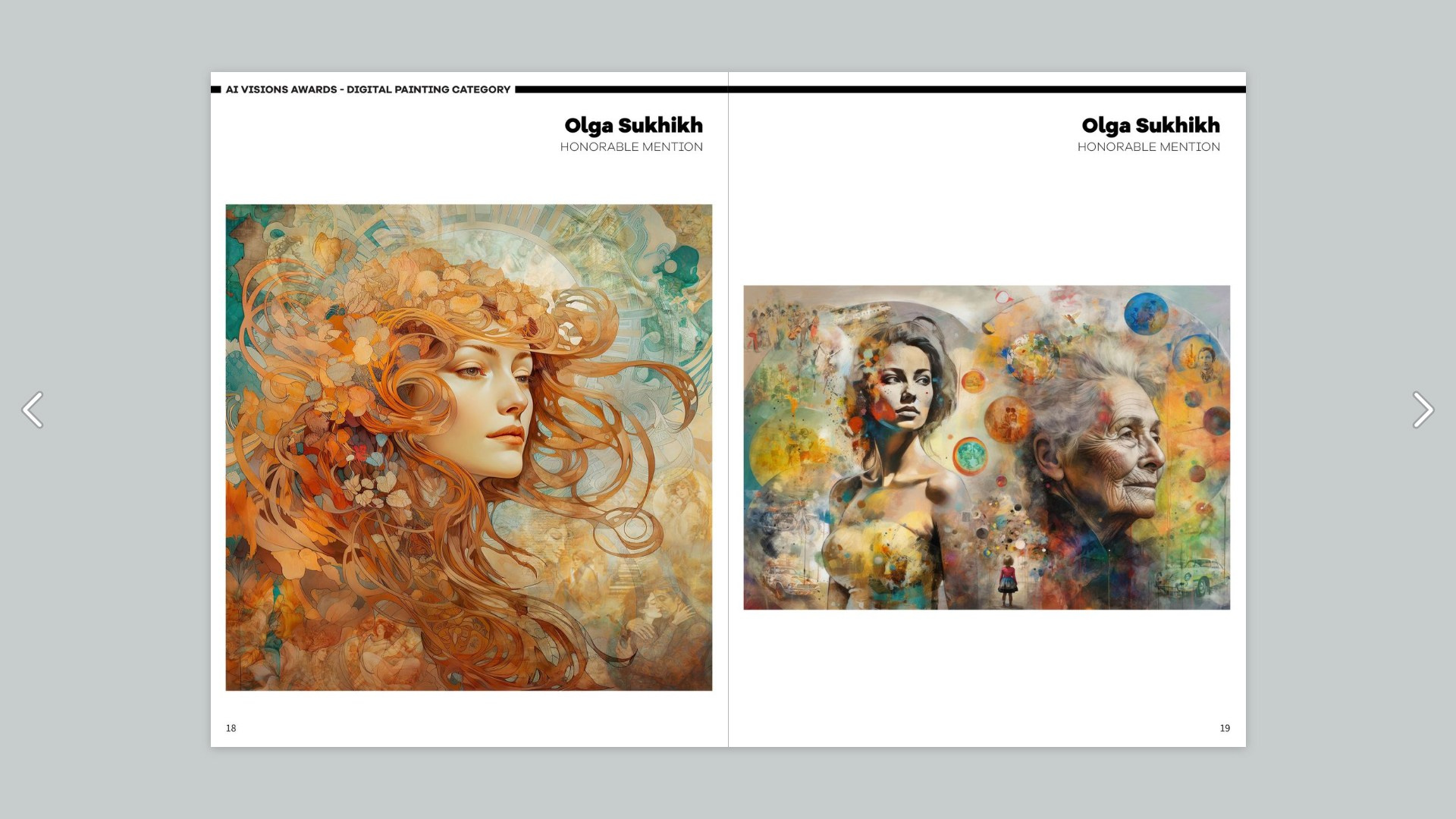 AI Vision Awards 2024. Lolly Shine. Contemporary digital artist