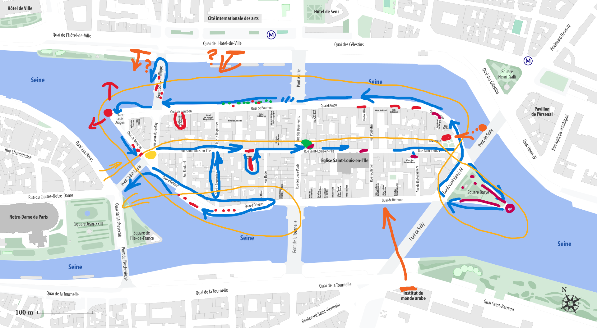 Съёмка Сите и Сен-Луи. Мужчины