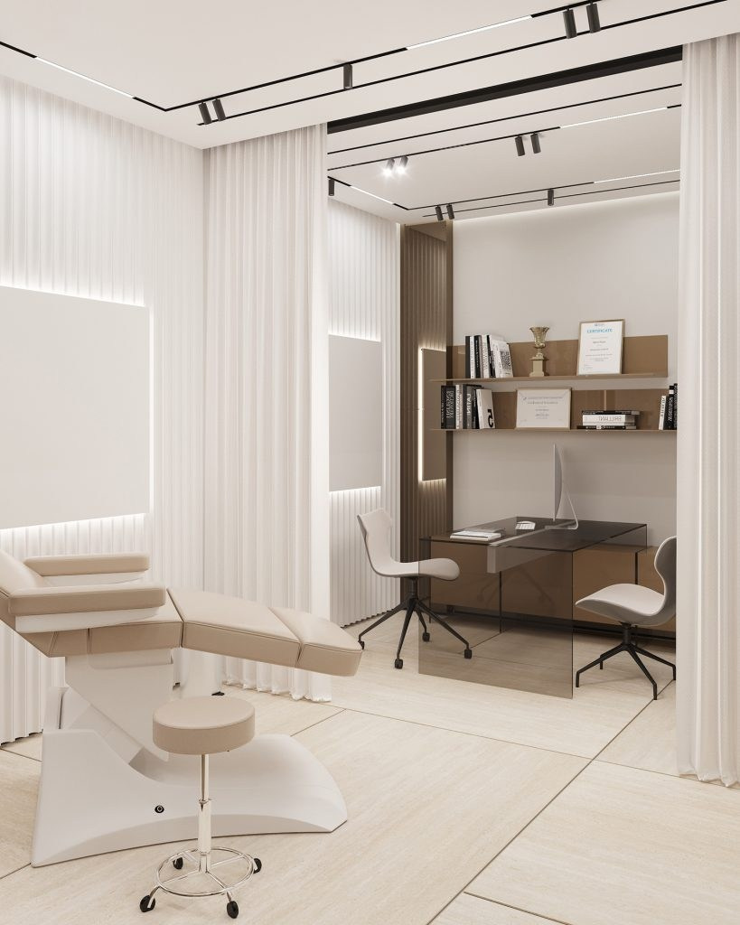 ELEMENTAL DAY SURGICAL CENTRE IN DUBAI. Interior Design & 3D Rendering | Alena Bulataya Design Buro