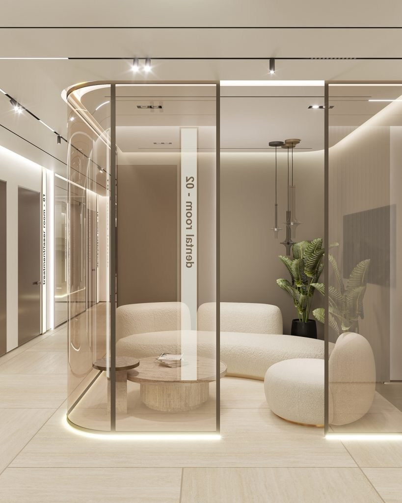 ELEMENTAL DAY SURGICAL CENTRE IN DUBAI. Interior Design & 3D Rendering | Alena Bulataya Design Buro