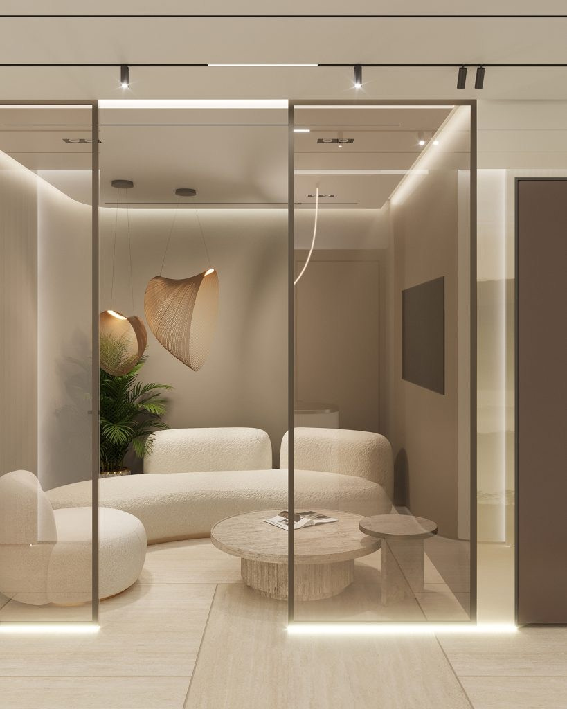 ELEMENTAL DAY SURGICAL CENTRE IN DUBAI. Interior Design & 3D Rendering | Alena Bulataya Design Buro