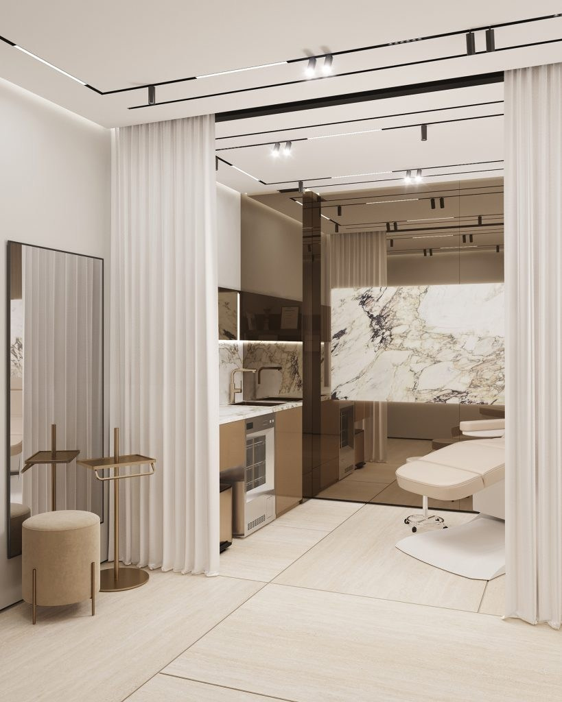 ELEMENTAL DAY SURGICAL CENTRE IN DUBAI. Interior Design & 3D Rendering | Alena Bulataya Design Buro