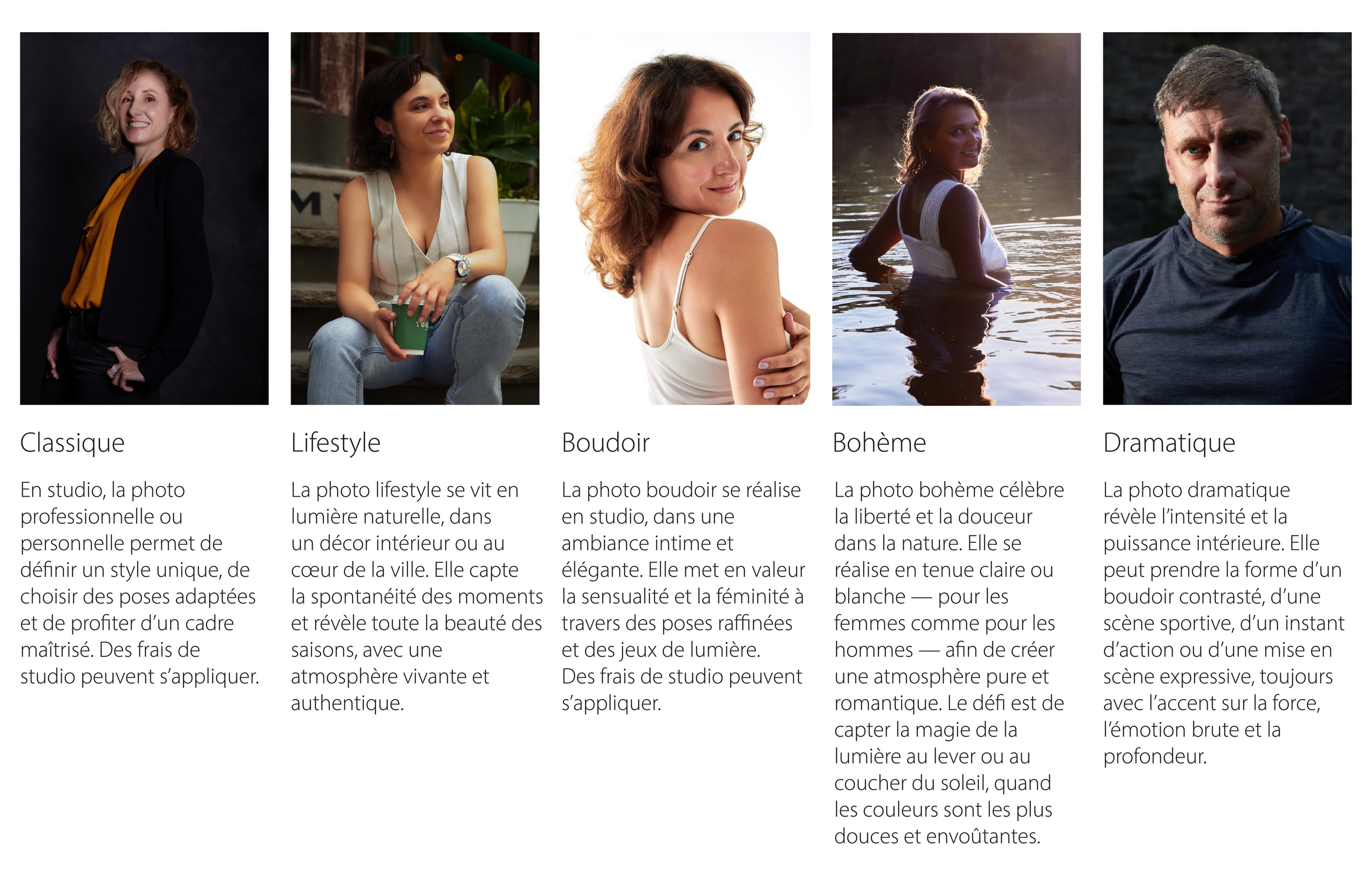 À propos. Photographie de portrait à Montréal